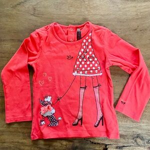 Catimini T-Shirt Girls Size 3